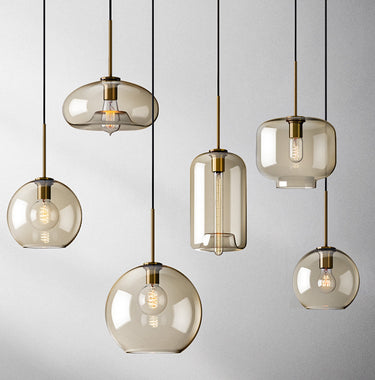Goldfish Bowl Glass Chandelier